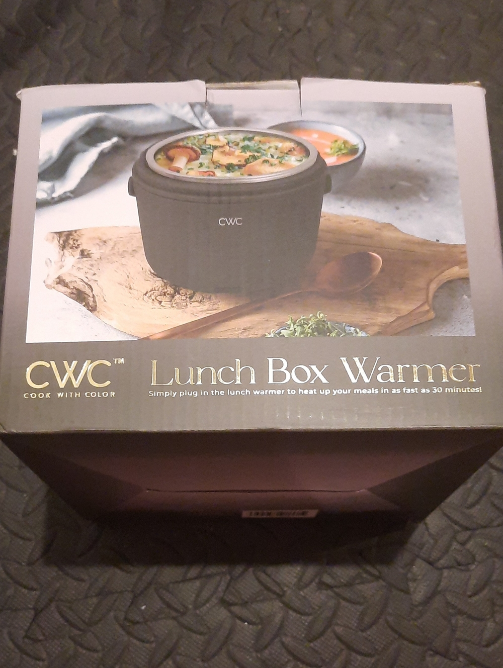 CWC Lunch Box Warmer - Black Brand New